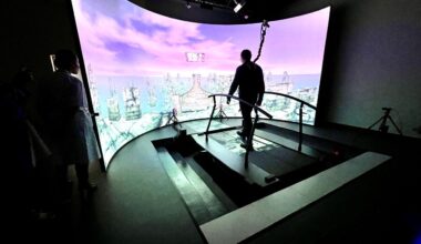 C'est quoi ce nouveau tapis de marche avec un écran à 360 degrés inauguré près de Rouen ?