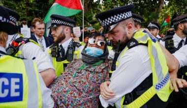 150 arrestations lors d’un nouveau rassemblement de soutien à Palestine Action