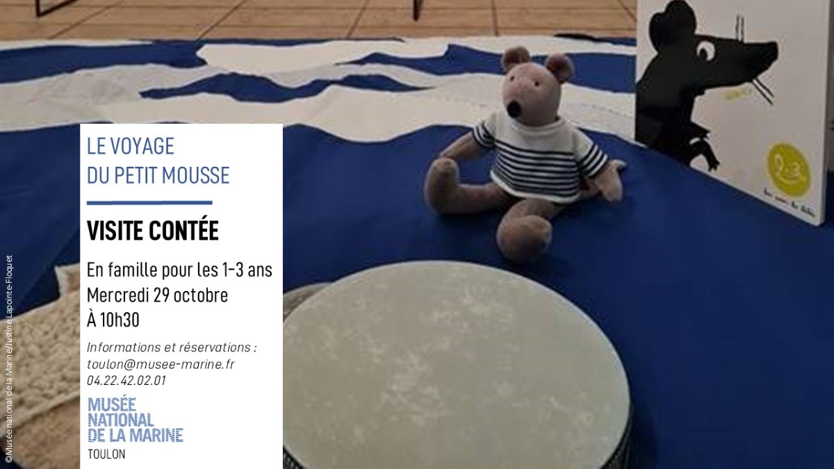 Visite contée bébé : Le voyage du petit mousse