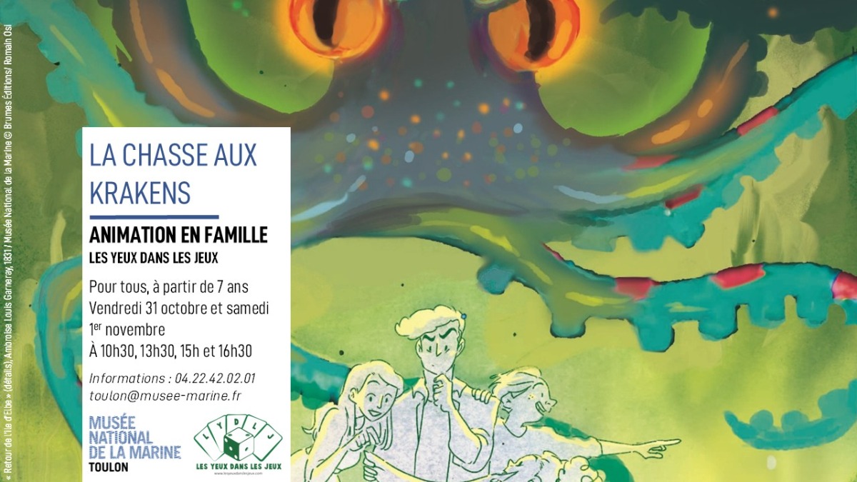 Animation Halloween : La chasse aux krakens