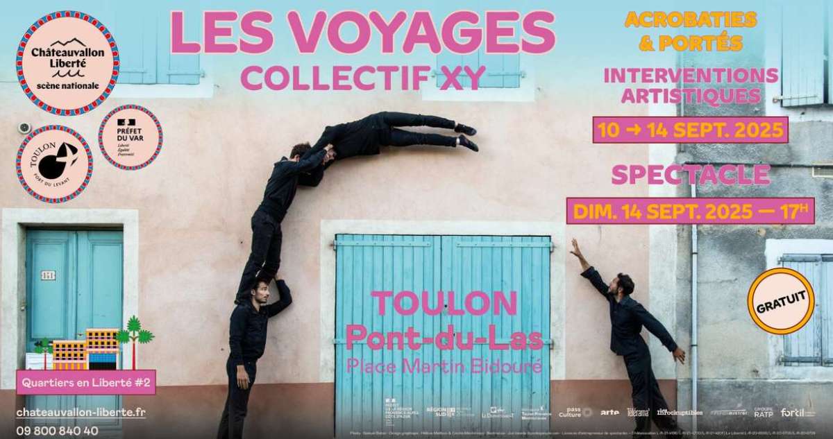 Des spectacles gratuits de cirque au Pont-du-Las à Toulon cette fin de semaine