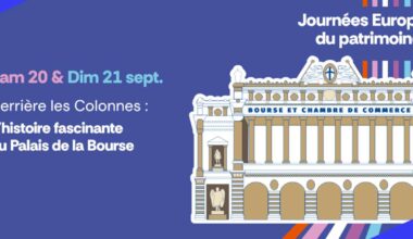 Le Palais de la Bourse ouvre ses portes pour les Journées du Patrimoine