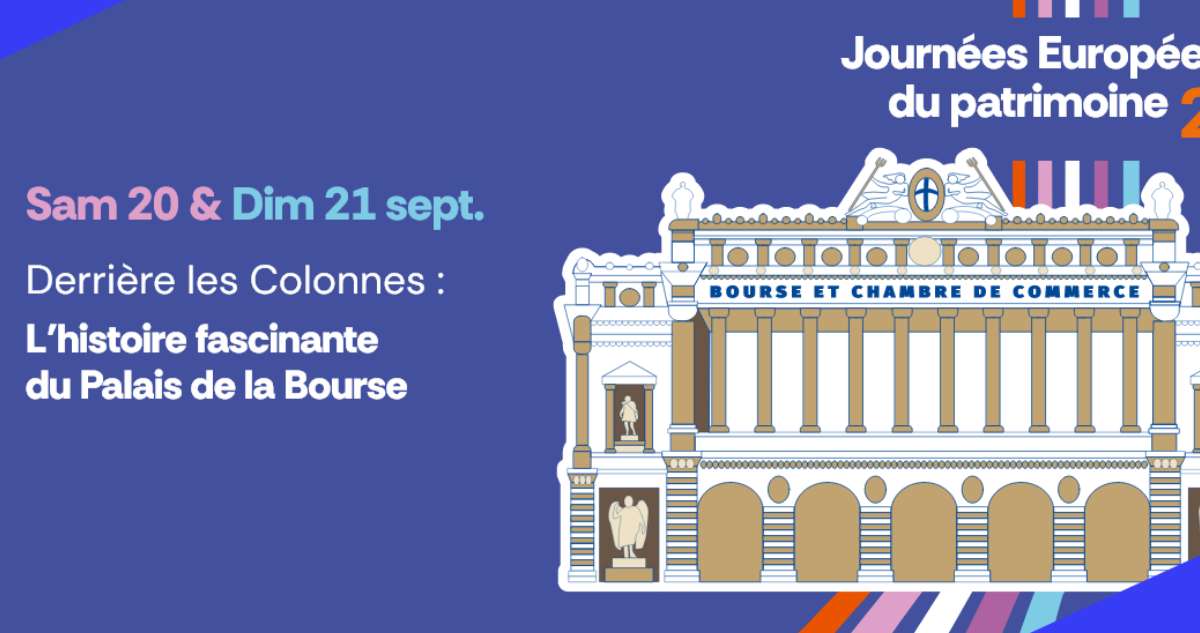 Le Palais de la Bourse ouvre ses portes pour les Journées du Patrimoine
