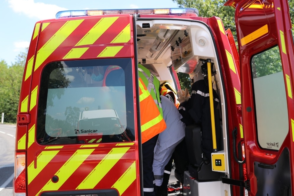 Collision sur la RD108 : un cycliste grièvement blessé
