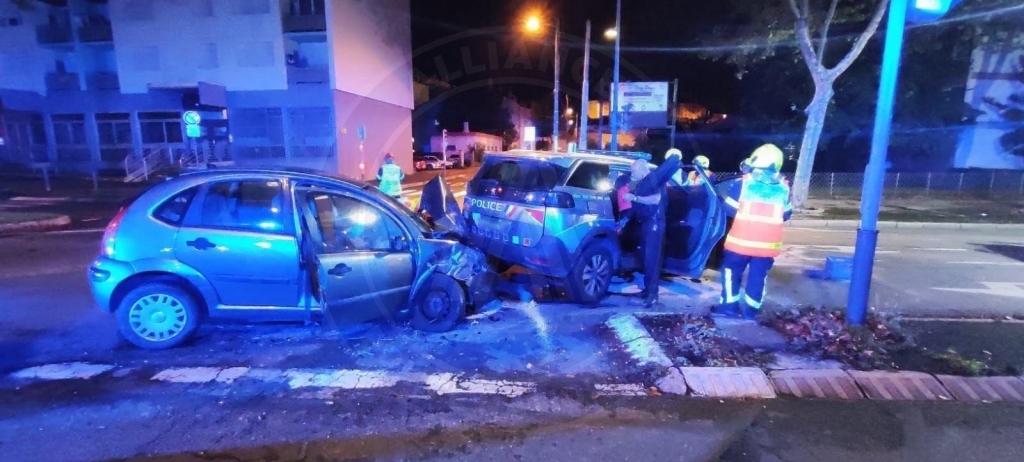 Saint-Étienne : 4 policiers blessés par un chauffard