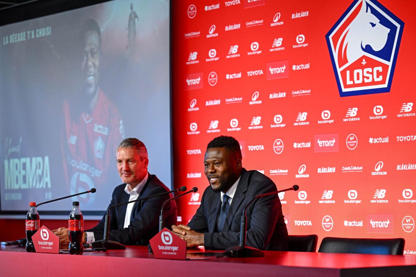 Chancel Mbemba : « Olivier Létang est un homme grand » - France - Lille OSC