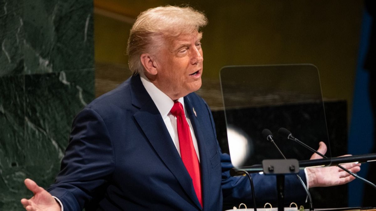 Verification des faits : ce que Donald Trump a dit sur l’Europe à l’ONU