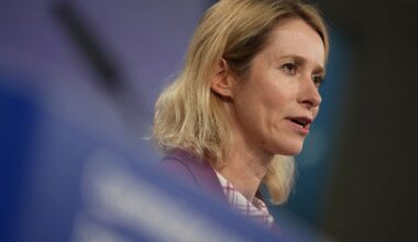 Kaja Kallas confirme la volonté de l'UE de suspendre en partie l'accord d'association avec Israël