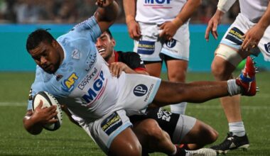 Top 14 : Tevita Tatafu forfait six mois, l'Aviron Bayonnais étudie la piste d'un joker