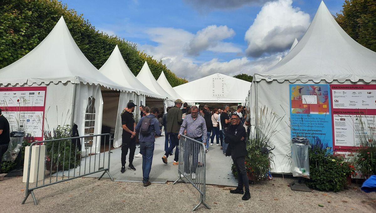 Le Livre sur la Place à Nancy, un tremplin pour les maisons d'édition régionales