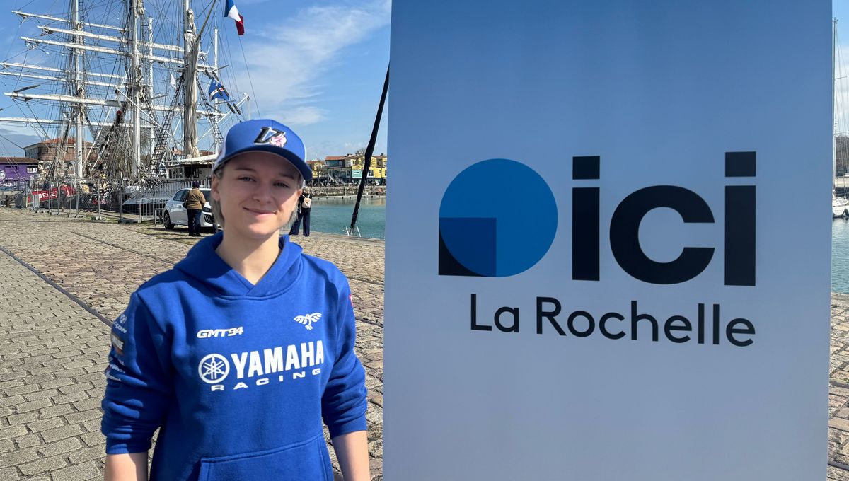 La Rochelaise Lucie Boudesseul, pilote moto la plus rapide de France, se prépare au championnat du monde moto