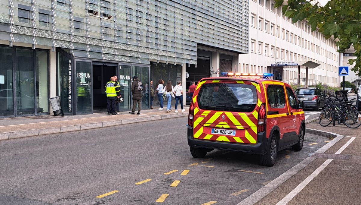 Fuite de produits chimiques dans un laboratoire du CHU de Nantes, 130 personnes ont été évacuées