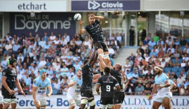 Top 14 : Montpellier frôle l'exploit à Bayonne mais ne repart finalement qu'avec le bonus défensif