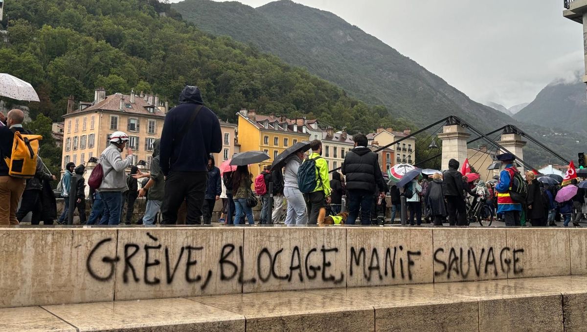 Bloquons tout : la mobilisation en baisse à Grenoble ce samedi