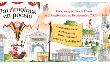 Poésie et patrimoine s'entremêlent en Île-de-France