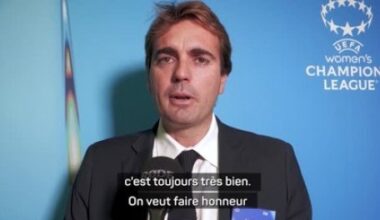 Mazzetta : "Heureux d'affronter Lyon à nouveau dans cette compétition" vidéo