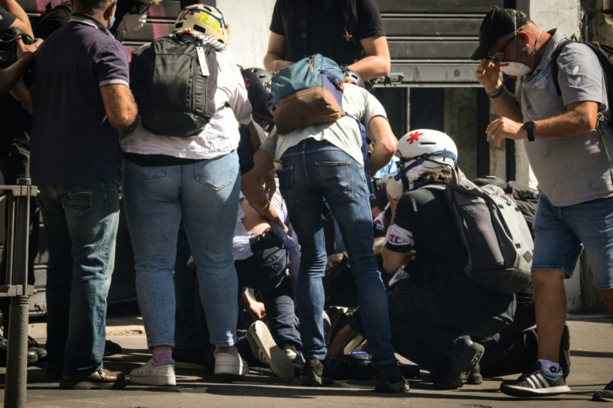 Manifestation à Lyon: un journaliste et des policiers blessés lors d'affrontements - 18/09/2025 à 22:50