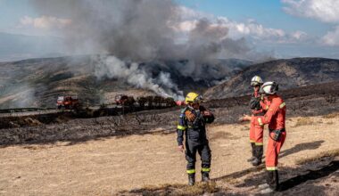 Après les incendies en Espagne, le premier ministre appelle à l’unité nationale face à « l’urgence climatique »