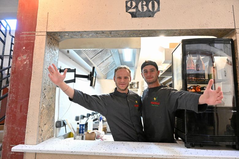 Les Péroliens Jules Favier et Raphaël Chiche ont lancé un bar à pâtes.