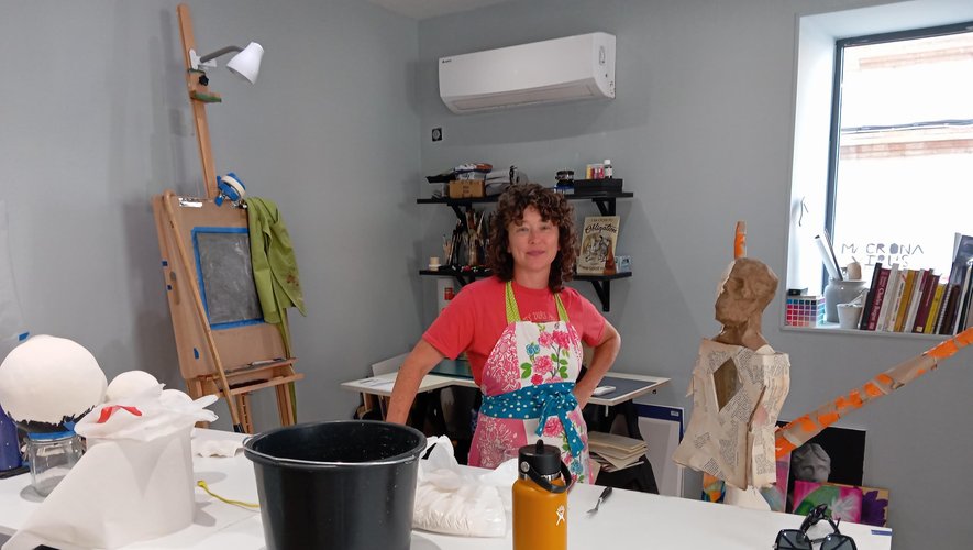 Gaillac : l’Américaine Carrie Mancuso ouvre Art Studio