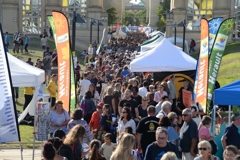 La foule est attendue ce dimanche 7 septembre à Antigone.