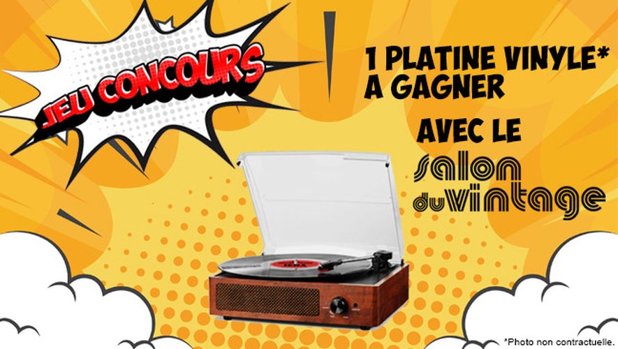 Salon Vintage au Grand Marché MIN de Toulouse : gagnez une platine vinyle