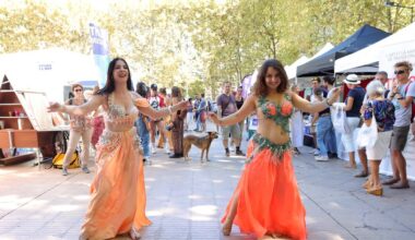 Antigone des associations : les animations sur le podium place du Nombre d’Or à Montpellier