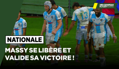 Nationale – En vidéo, revivez le dernier essai inscrit par Massy face à Rennes en ouverture de la troisième journée