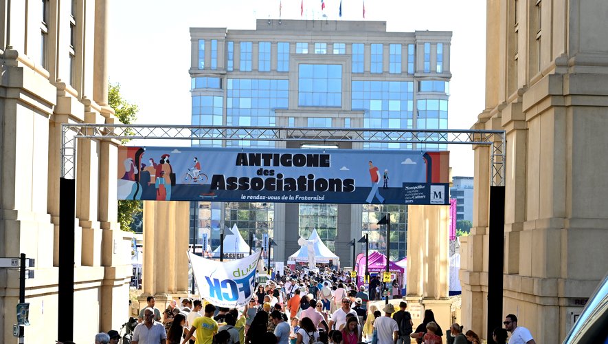 Antigone des associations : les animations sur le podium de la place de l’Europe ce dimanche