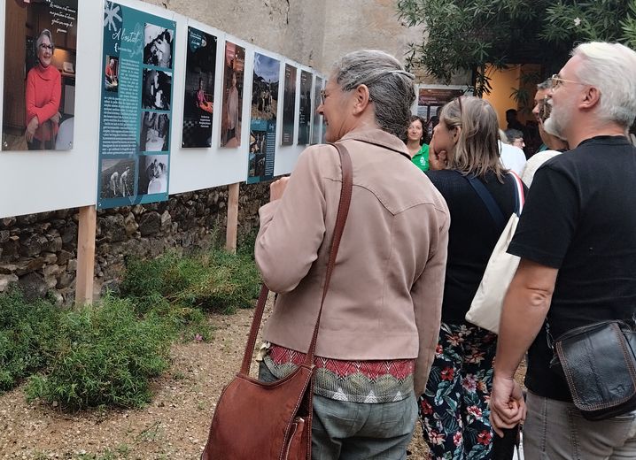 Une exposition a accompagné la matinée littéraire.