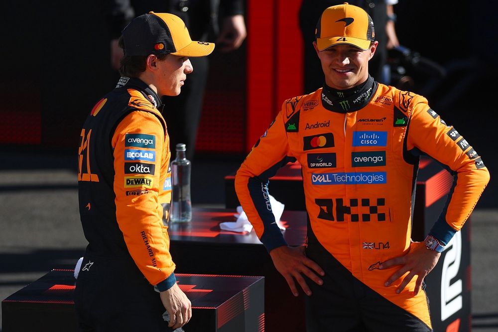 Lando Norris et Oscar Piastri.