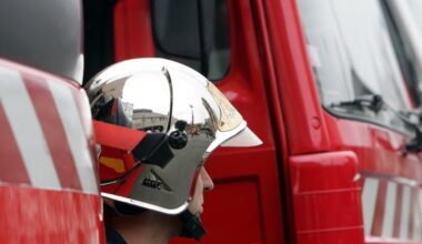 Un salon de beauté endommagé par un incendie