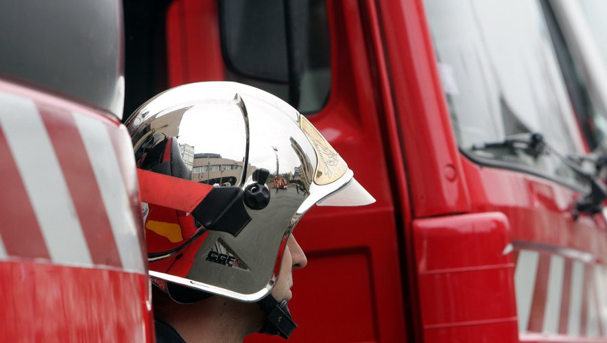 Un salon de beauté endommagé par un incendie