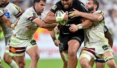 Stade Toulousain : Emmanuel Meafou, le retour de la force ? Le colosse de Toulouse revient plus motivé que jamais après un petit passage à vide