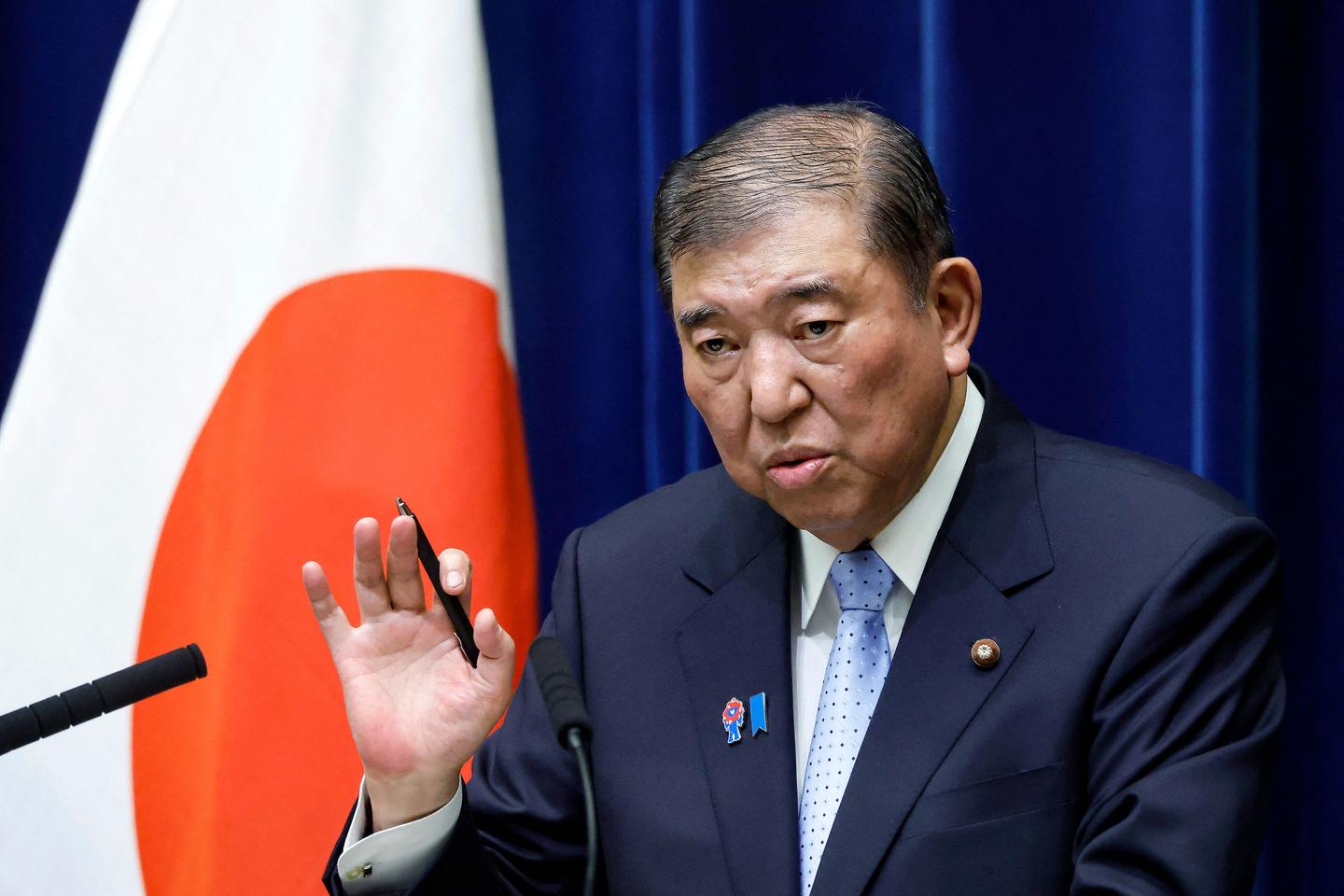 Le premier ministre du Japon, Shigeru Ishiba, annonce sa démission