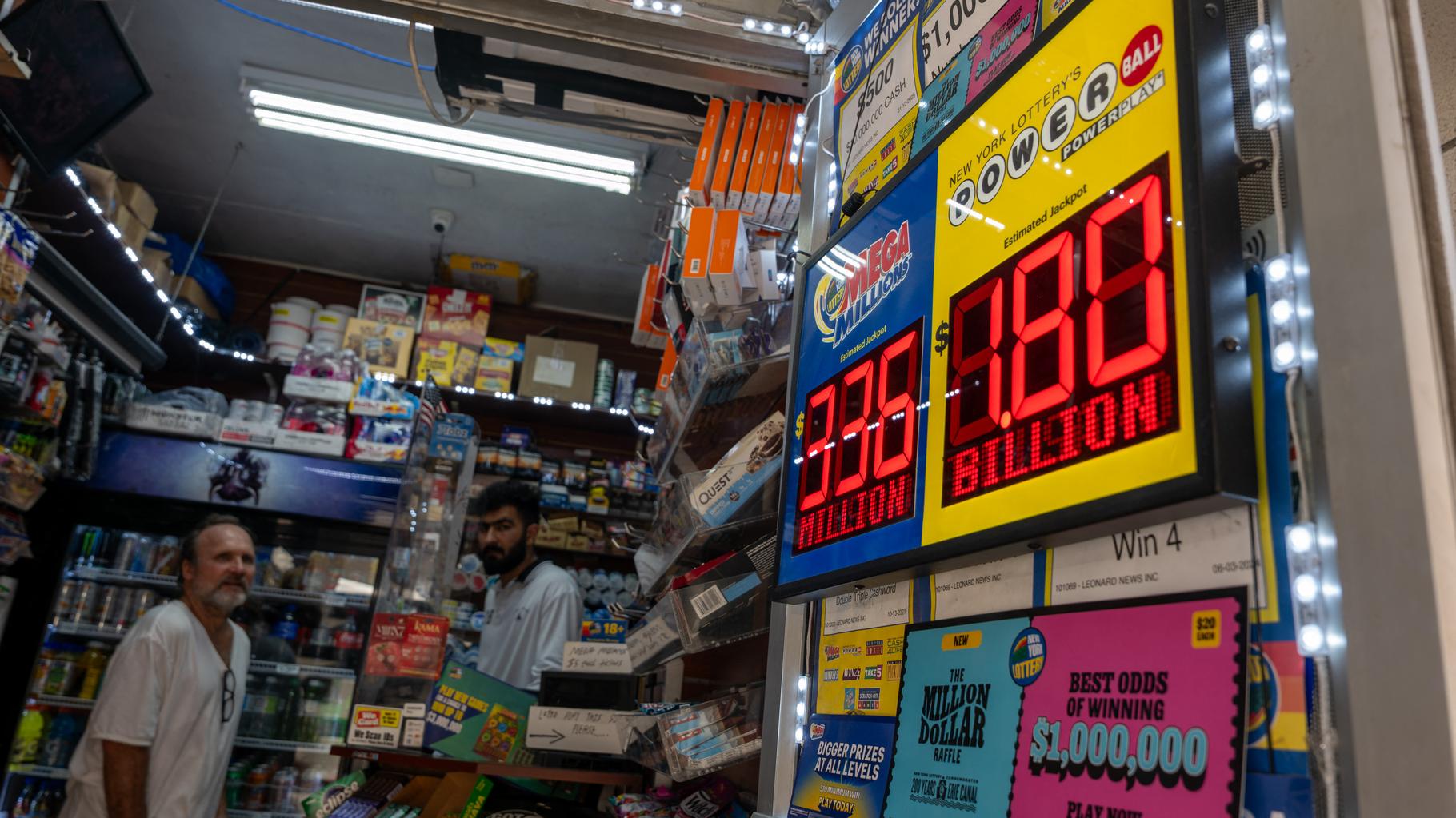 Aux États-Unis, la super loterie du Powerball à 1,8 milliard de dollars fait deux grands chanceux