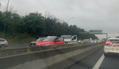 Accidents et pannes sous la pluie : gros ralentissements ce lundi sur le périphérique de Toulouse