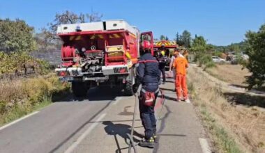 Départ de feu près d’un centre équestre à l’ouest de Montpellier : deux hectares de végétation brûlés