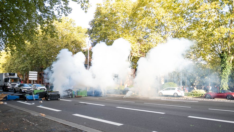 "Bloquons tout" à Toulouse : 600 manifestants mobilisés et 26 interpellations pour le moment selon la préfecture