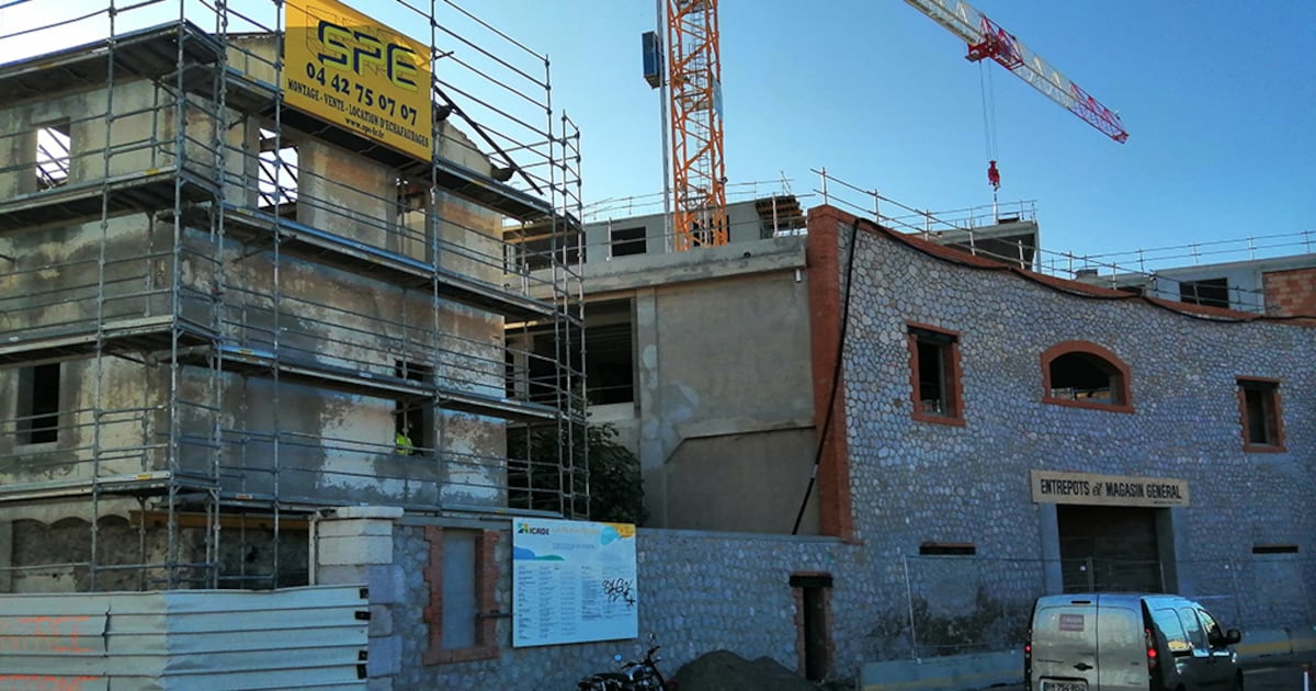 A Marseille, le chantier de La Plateforme numérique avance à bon rythme