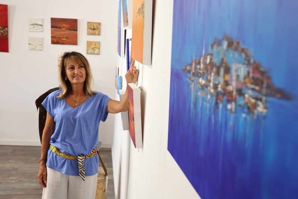 l'artiste Valérie Dragacci dévoile les nuances de sa Méditerranée intime
