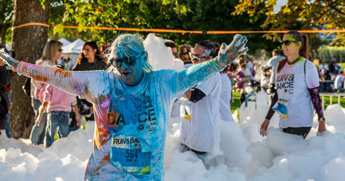 Strasbourg. Entre poudre et mousse, Run & Dance de retour au jardin des Deux Rives