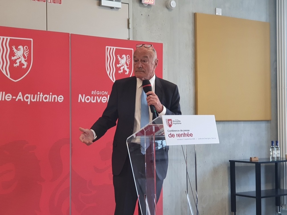 Nouvelle-Aquitaine : décentralisation et avenir de l’ex-site de Ford à Blanquefort, Alain Rousset a fait sa rentrée