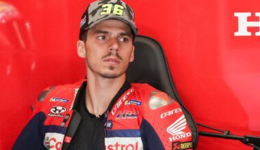 Touché aux cervicales, Joan Mir se met au repos mais vise la course
