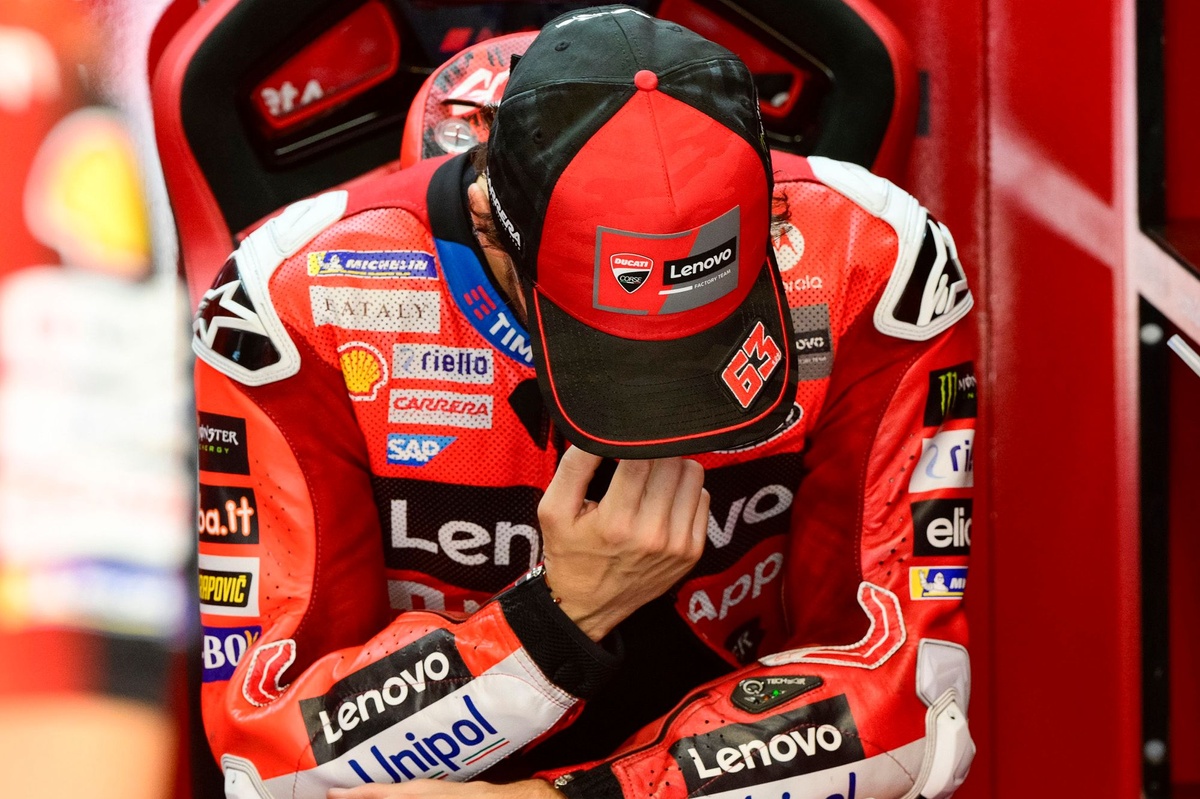 Pecco Bagnaia plus perdu que jamais : "Je vis un cauchemar"