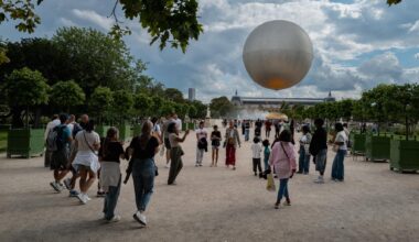 La vasque olympique va effectuer son dernier vol dans le ciel de Paris ce dimanche 14 septembre