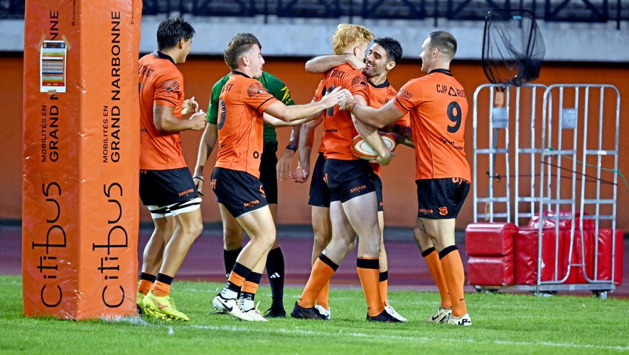 Rugby – Nationale : frustré d’oublier le bonus offensif en route contre Rouen, le Racing Club Narbonnais a (enfin) maîtrisé son sujet