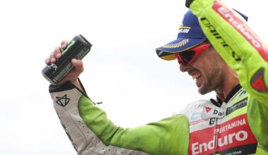 Di Giannantonio continue sa série de médailles en avec émotion