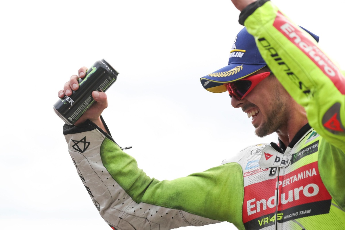 Di Giannantonio continue sa série de médailles en avec émotion