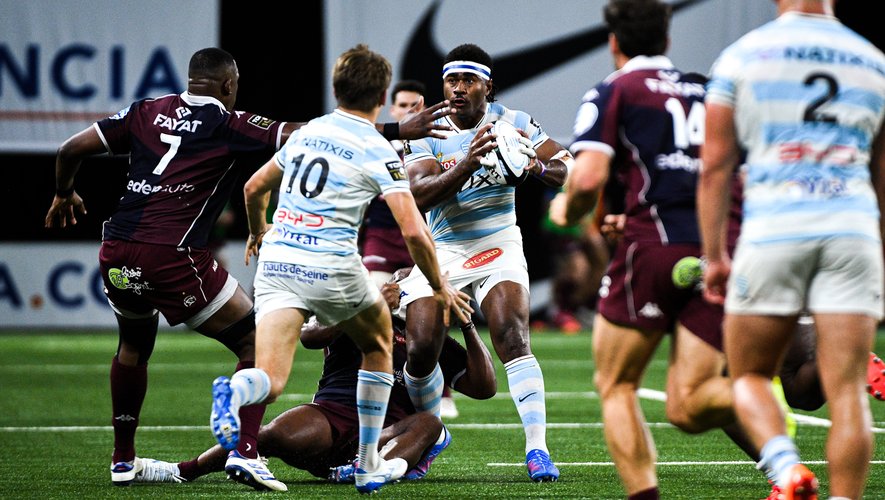 Top 14 - Les notes de Racing 92 - Bordeaux-Bègles : Habosi et Spring intouchables, Penaud aux abonnés absents